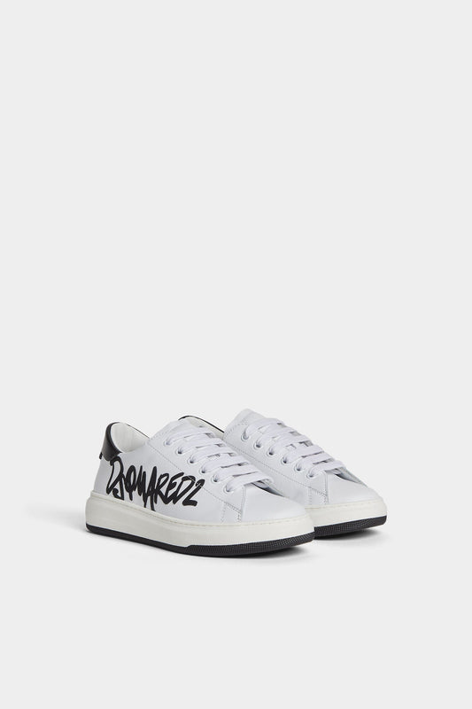 SNEAKERS BIANCA CON LOGO DSQUARED2 - Angel Luxury