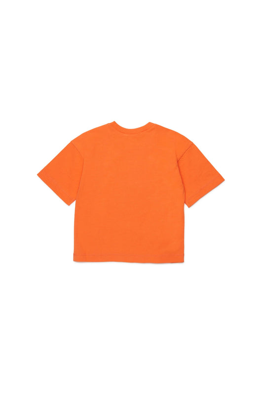T - SHIRT ARANCIONE CON STAMPA MARNI - Angel Luxury
