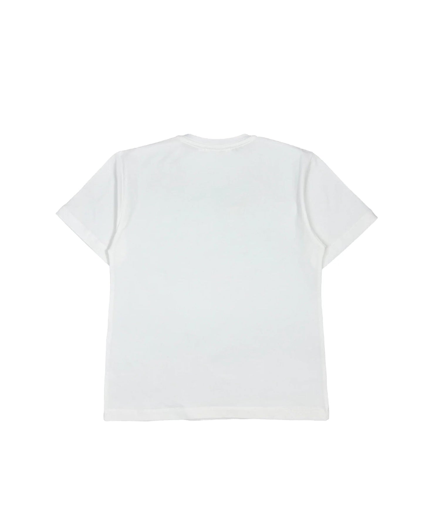 T - SHIRT AVORIO CON LOGO IN RICAMO ELISABETTA FRANCHI - Angel Luxury