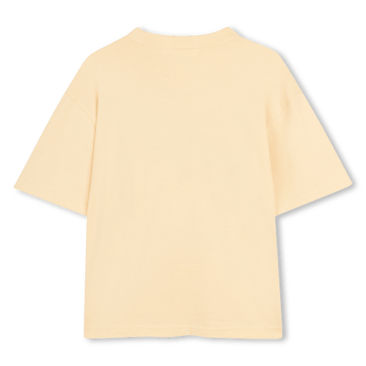 T - SHIRT BEIGE CON STAMPA BILLIEBLUSH - Angel Luxury