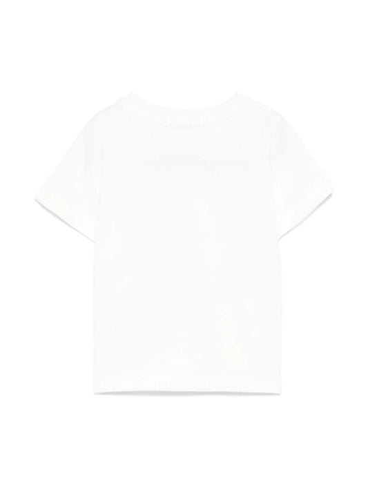 T - SHIRT BIANCA CON LOGO COLORATO STELLA MCCARTNEY - Angel Luxury