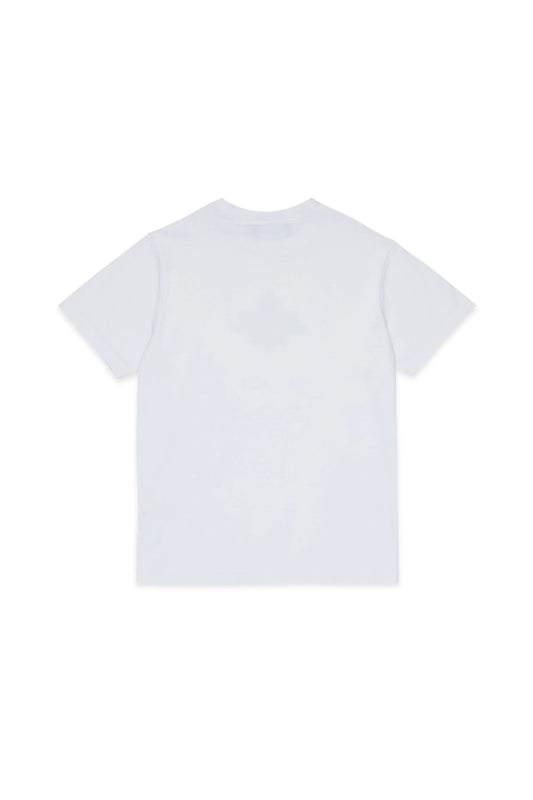 T - SHIRT BIANCA CON LOGO DSQUARED2 - Angel Luxury