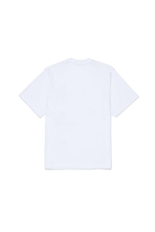 T - SHIRT BIANCA CON LOGO DSQUARED2 - Angel Luxury
