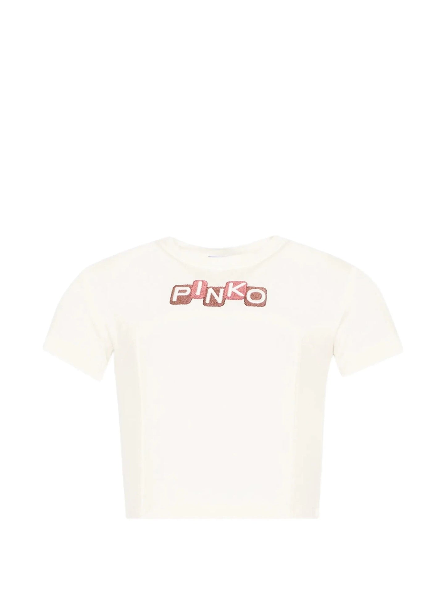 T - SHIRT BIANCA CON LOGO PINKO - Angel Luxury