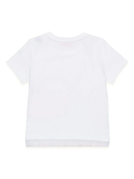 T - SHIRT BIANCA CON STAMPA BORSA DIESEL - Angel Luxury