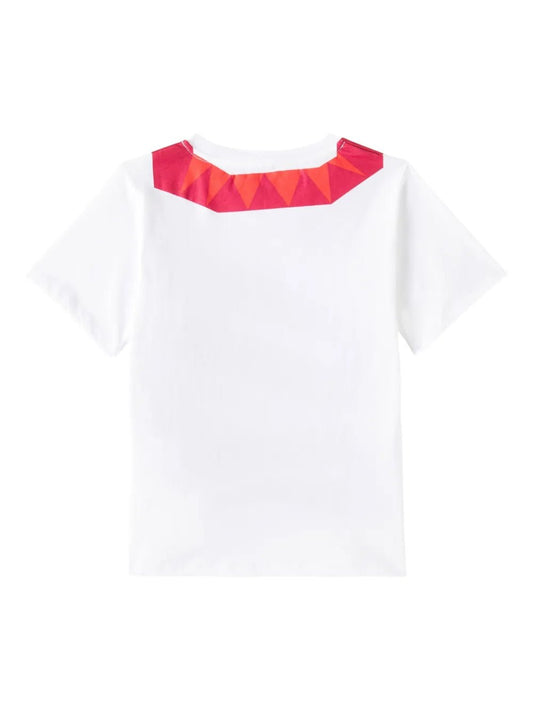 T - SHIRT BIANCA CON STAMPA SERPENTE STELLA MCCARTNEY - Angel Luxury