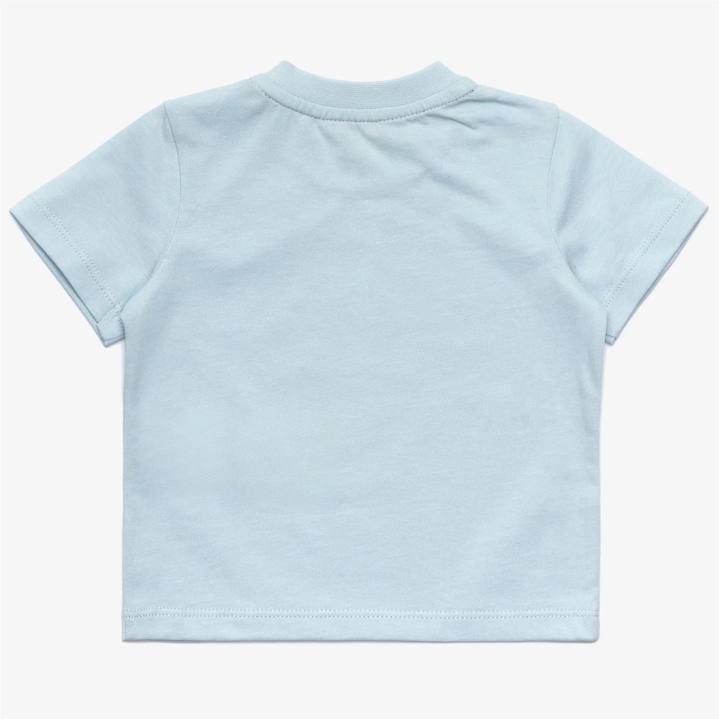 T - SHIRT CELESTE CON LOGO IN GOMMA K - WAY - Angel Luxury
