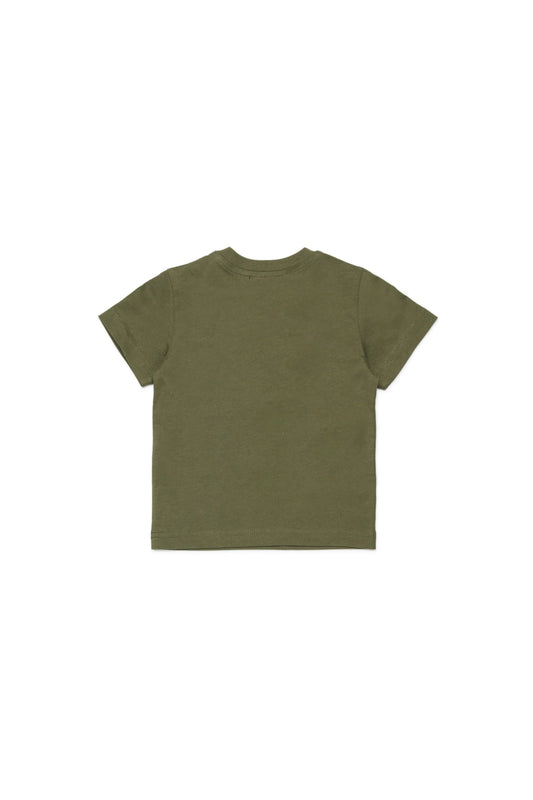 T - SHIRT CON LOGO OVAL D DINAMICO DIESEL - Angel Luxury