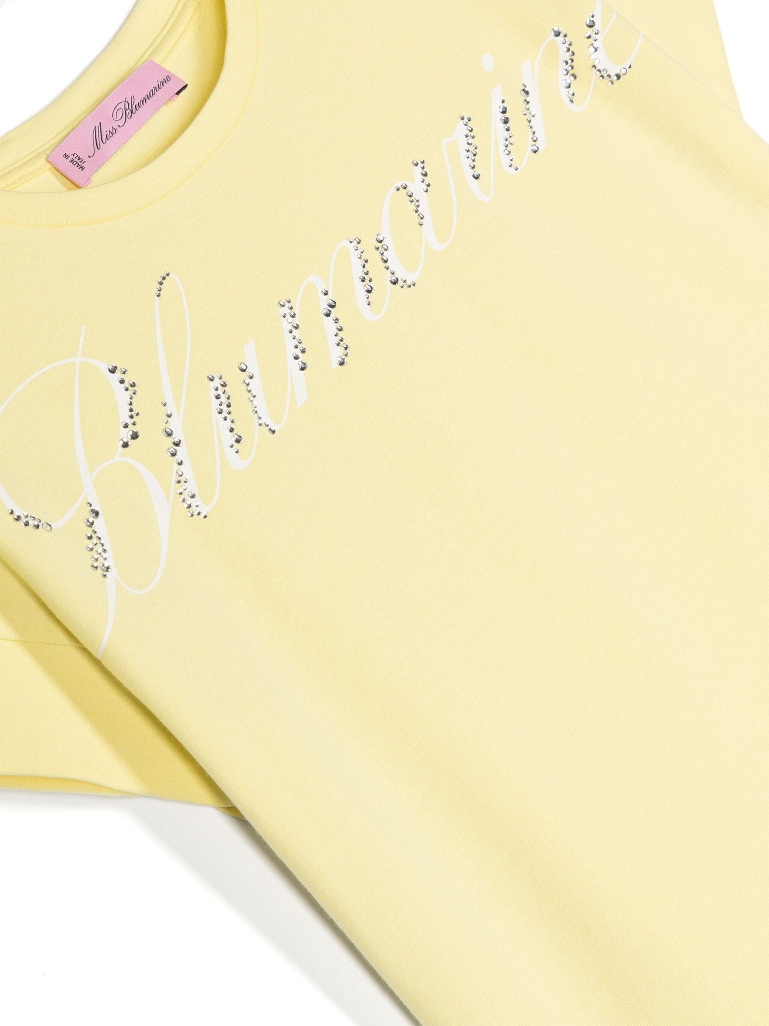 T - SHIRT GIALLA MISS BLUMARINE - Angel Luxury