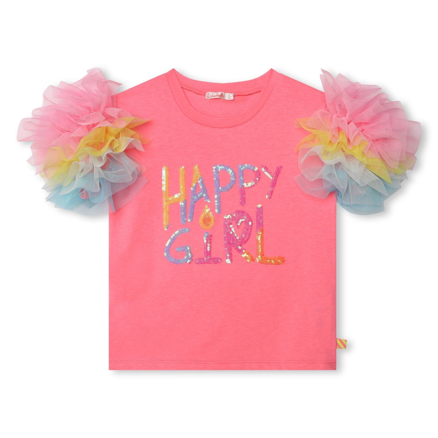 T - SHIRT HAPPY GIRL BILLIEBLUSH - Angel Luxury