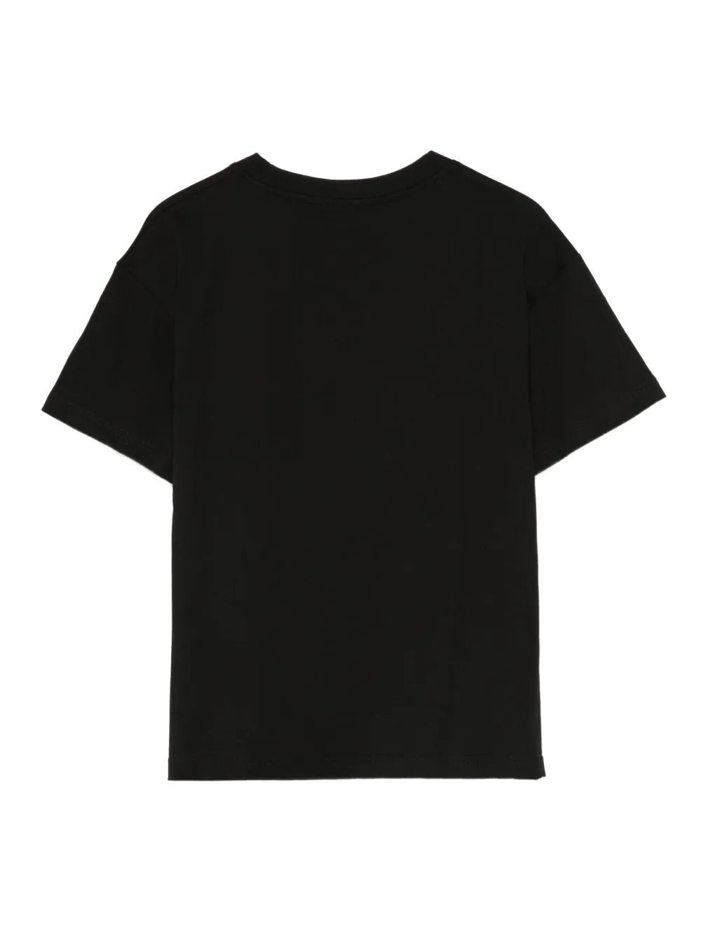 T - SHIRT NERA CON LOGO BRILLANTINATO GCDS - Angel Luxury