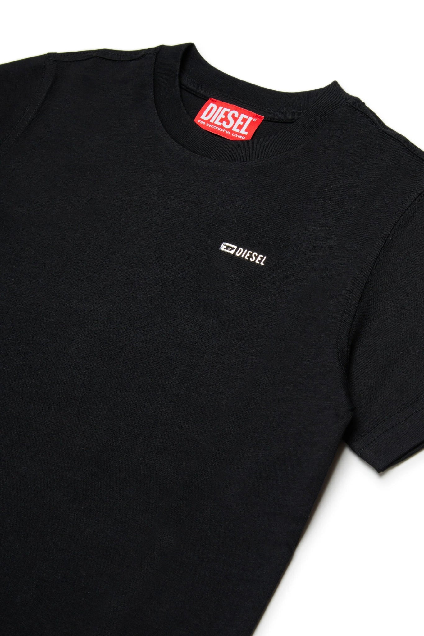 T - SHIRT NERA CON LOGO DIESEL - Angel Luxury