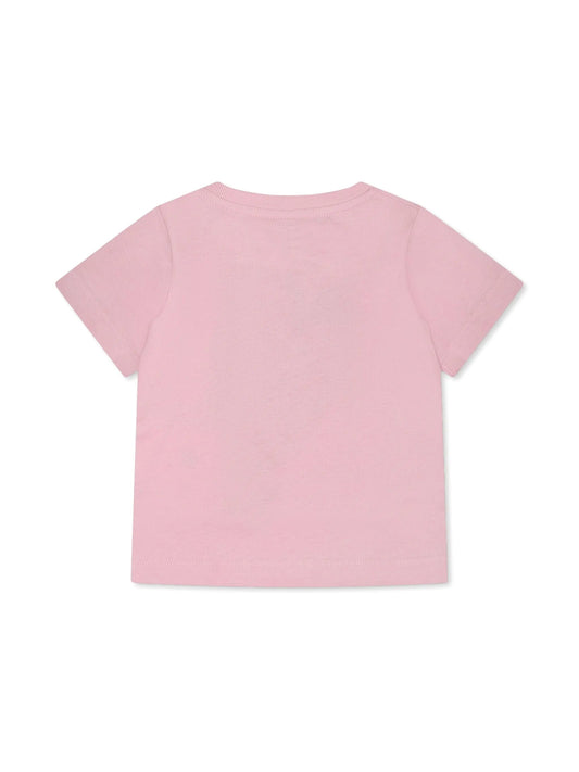 T - SHIRT ROSA CON FRAGOLA STELLA MCCARTNEY - Angel Luxury