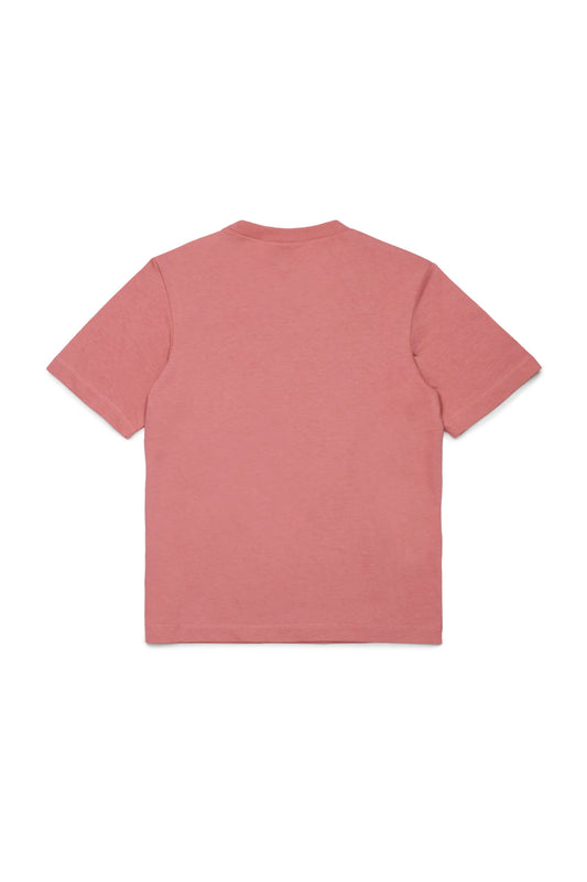 T - SHIRT ROSA CON LOGO NERO MARNI - Angel Luxury