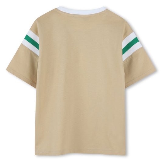 T - SHIRT SABBIA CON BANDE LATERALI DKNY - Angel Luxury