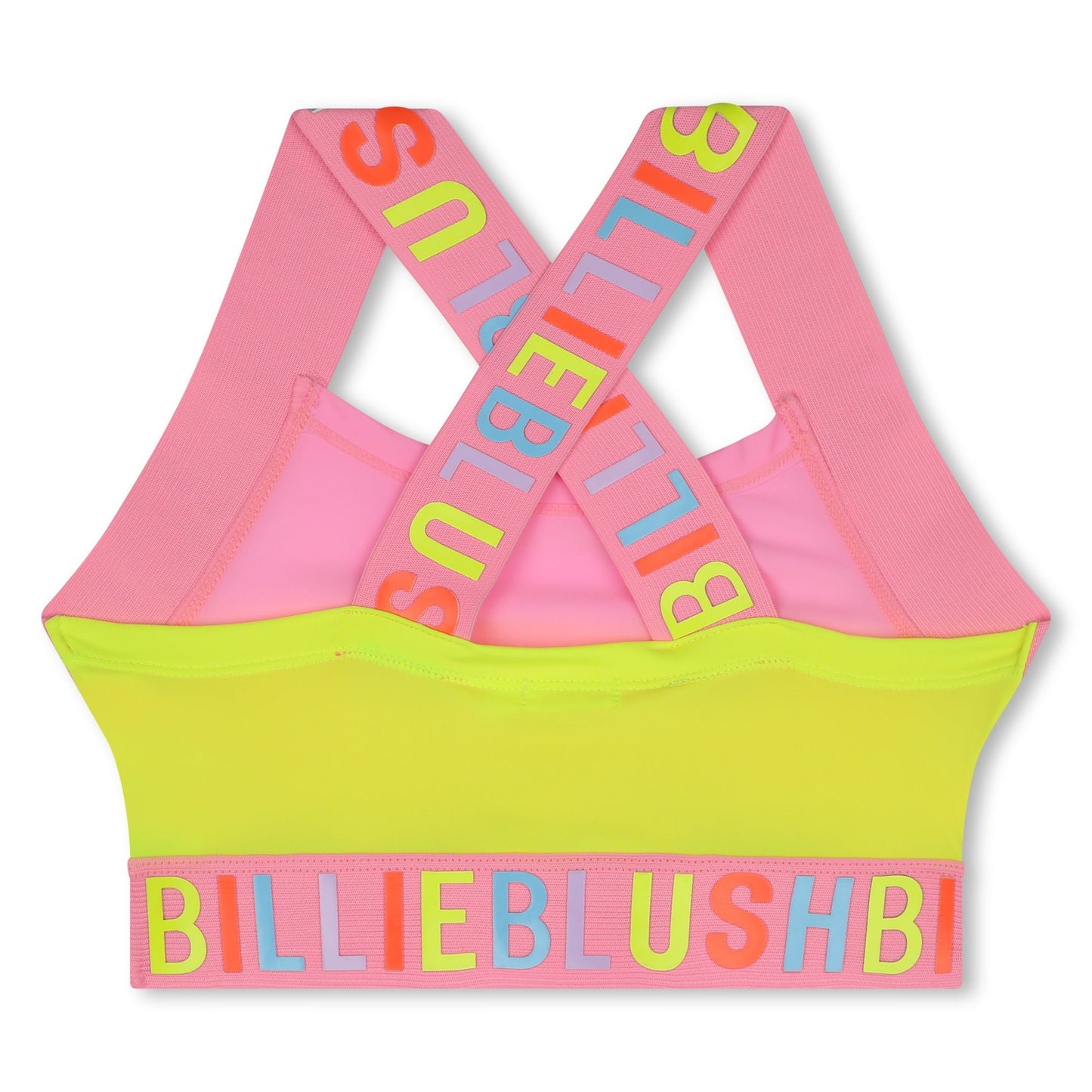TOP SPORTIVO CON LOGO BILLIEBLUSH - Angel Luxury