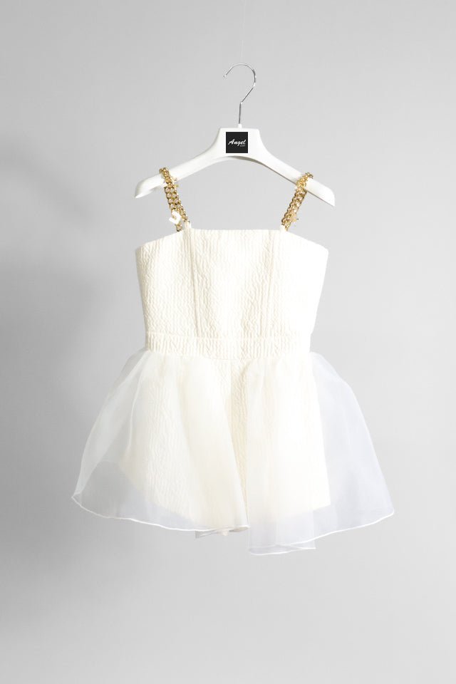 Tuta Elisabetta Franchi avorio - Angel Luxury