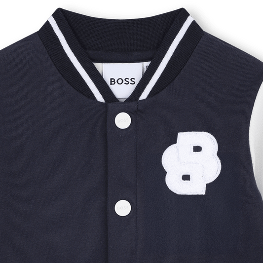 TUTINA BLU/BIANCO CON LOGO IN SPUGNA HUGO BOSS - Angel Luxury