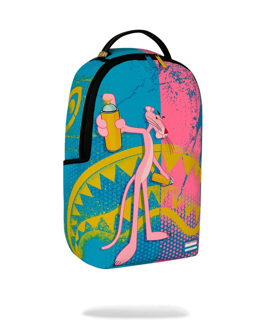 ZAINO CON BOMBOLETTE SPRAY PINK PANTHER SPRAYGROUND - Angel Luxury
