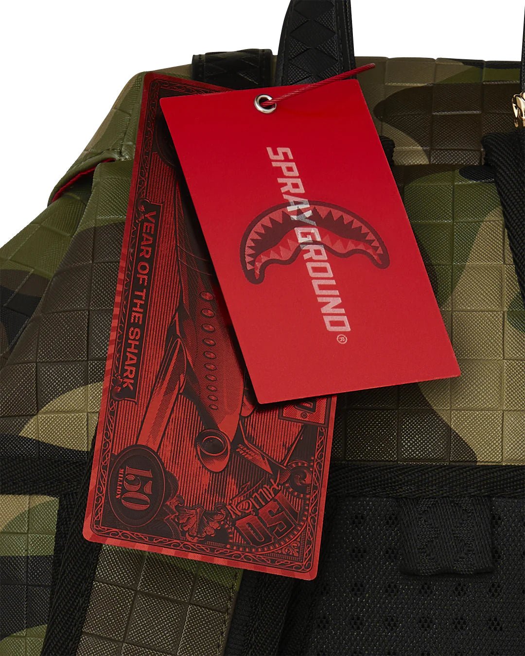 ZAINO WOODLAND CAMO CHECK HILLS BACKPACK SPRAYGROUND - Angel Luxury