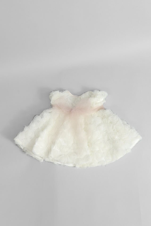 Abitino La Stupenderia avorio con fiori - Angel Luxury