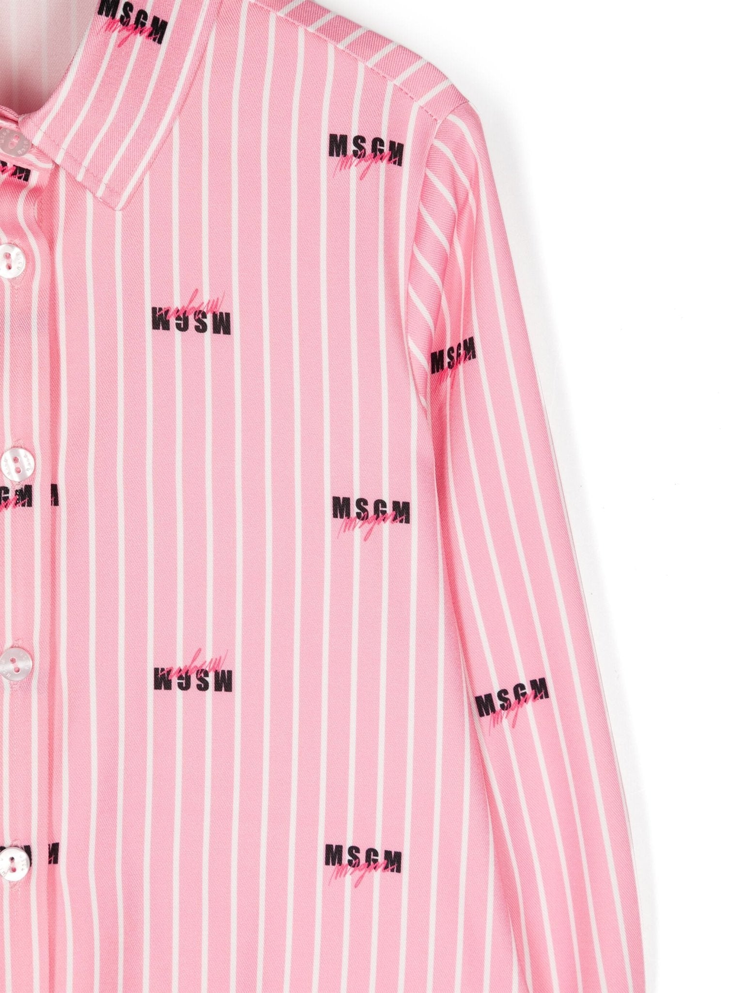 ABITO A CAMICIA ROSA MSGM - Angel Luxury