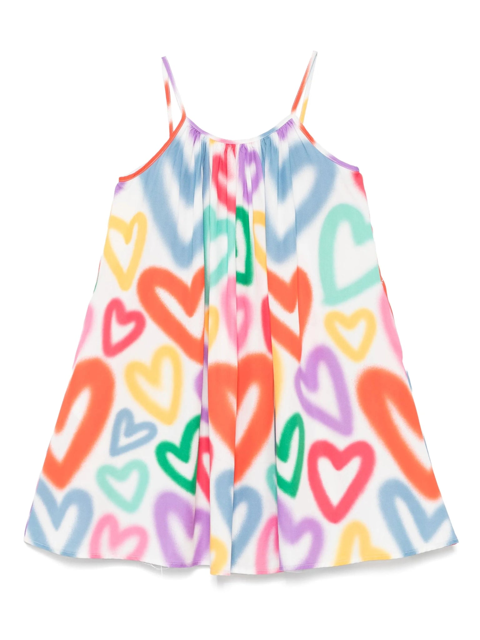 ABITO A CUORI MULTICOLOR STELLA MCCARTNEY - Angel Luxury