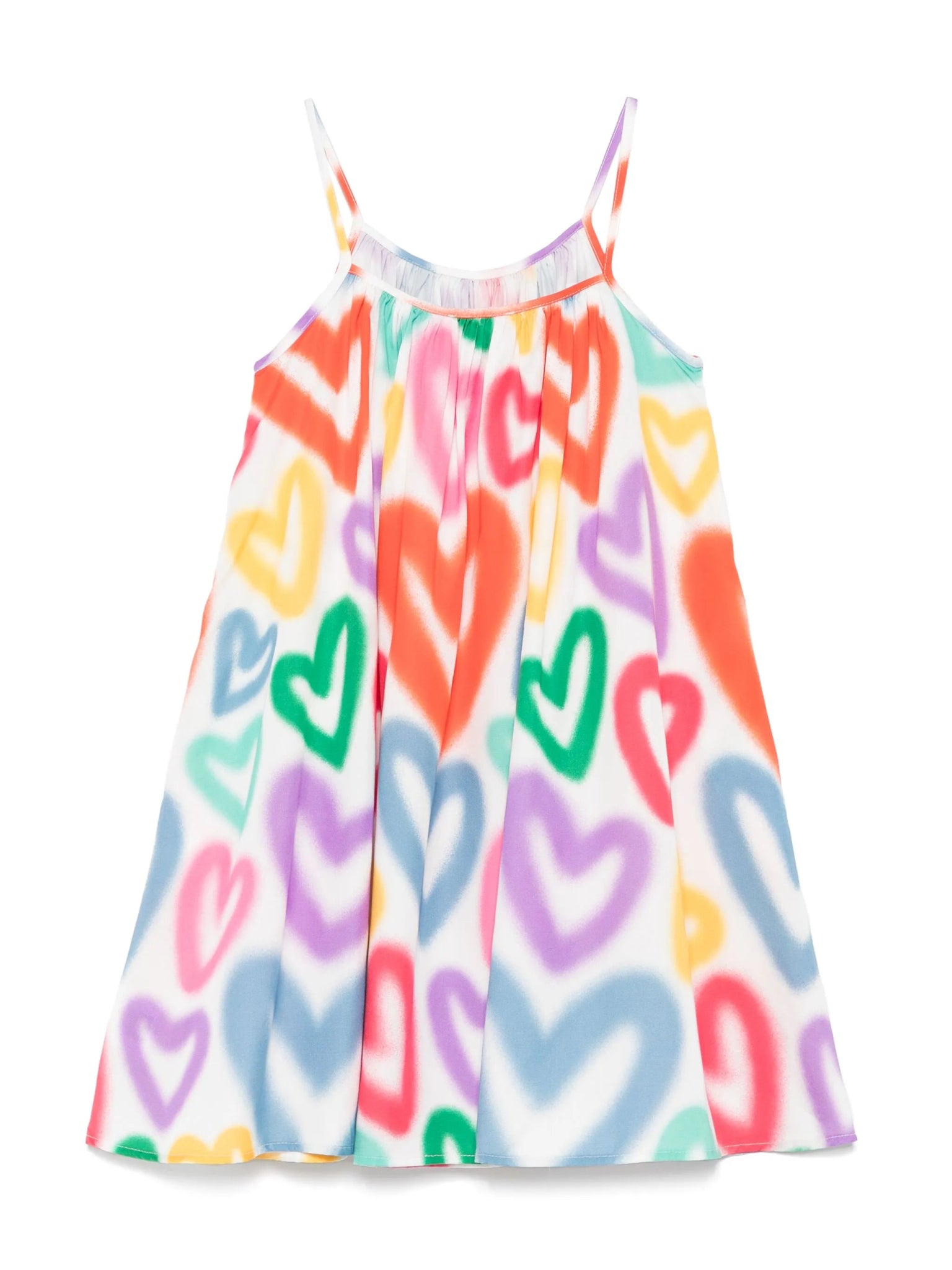 ABITO A CUORI MULTICOLOR STELLA MCCARTNEY - Angel Luxury