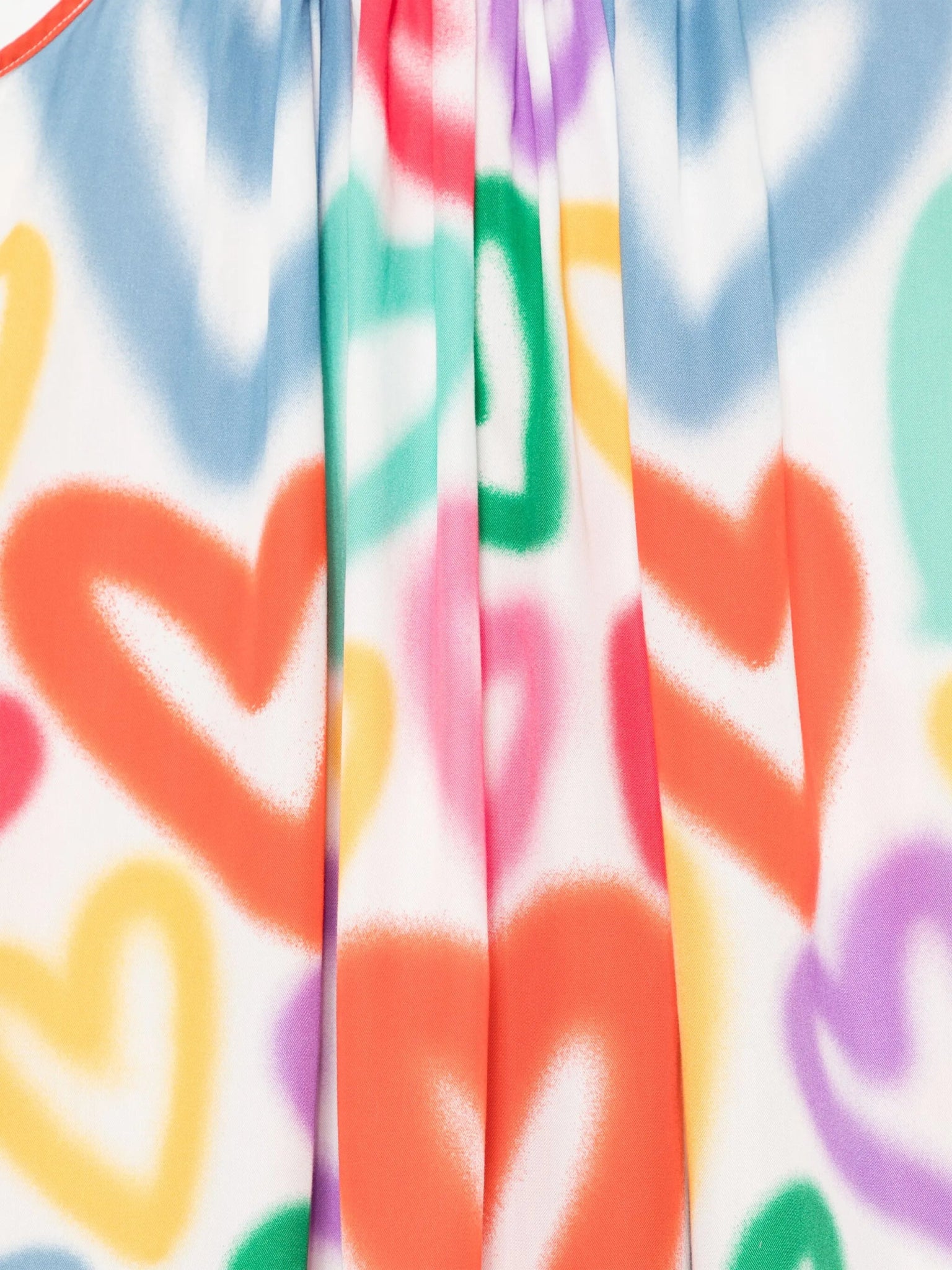 ABITO A CUORI MULTICOLOR STELLA MCCARTNEY - Angel Luxury