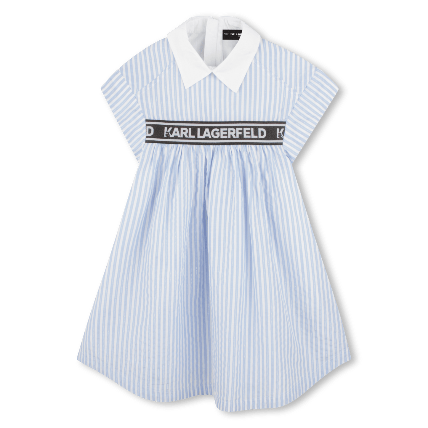 ABITO A RIGHE BIANCO/BLU KARL LAGERFELD - Angel Luxury