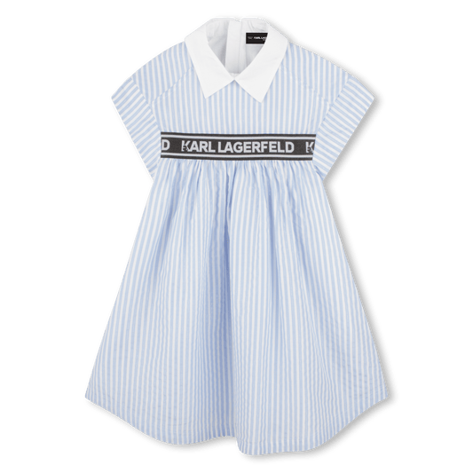 ABITO A RIGHE BIANCO/BLU KARL LAGERFELD - Angel Luxury