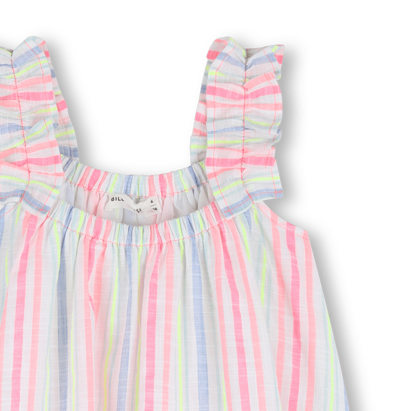 ABITO A RIGHE MULTICOLOR BILLIEBLUSH - Angel Luxury