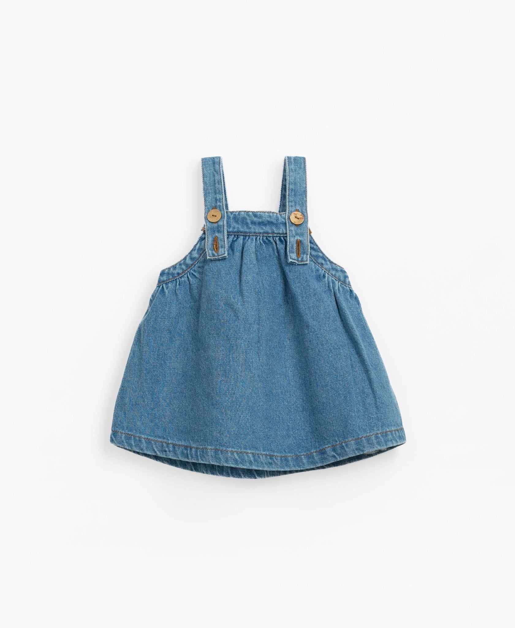 ABITO A SALOPETTE IN DENIM PLAY UP - Angel Luxury