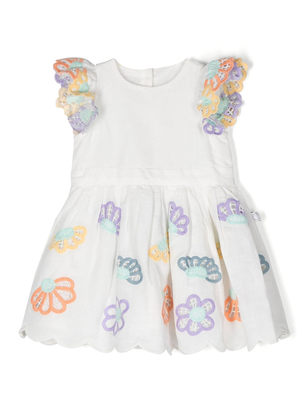 ABITO BIANCO A FIORI STELLA - Angel Luxury