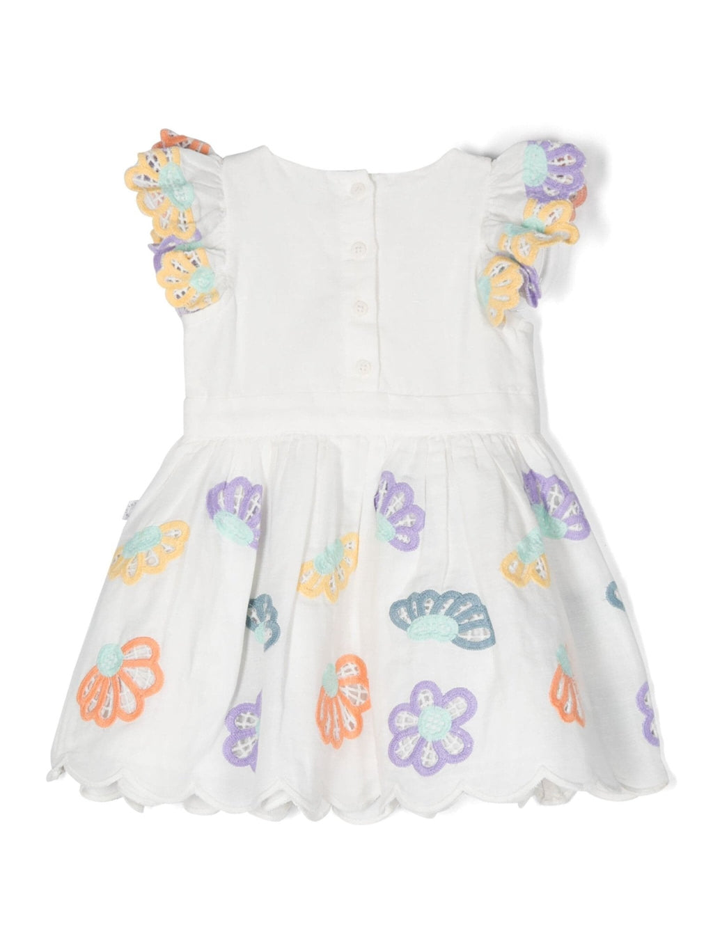 ABITO BIANCO A FIORI STELLA - Angel Luxury