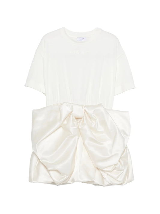 ABITO BIANCO CON FIOCCO PINKO - Angel Luxury