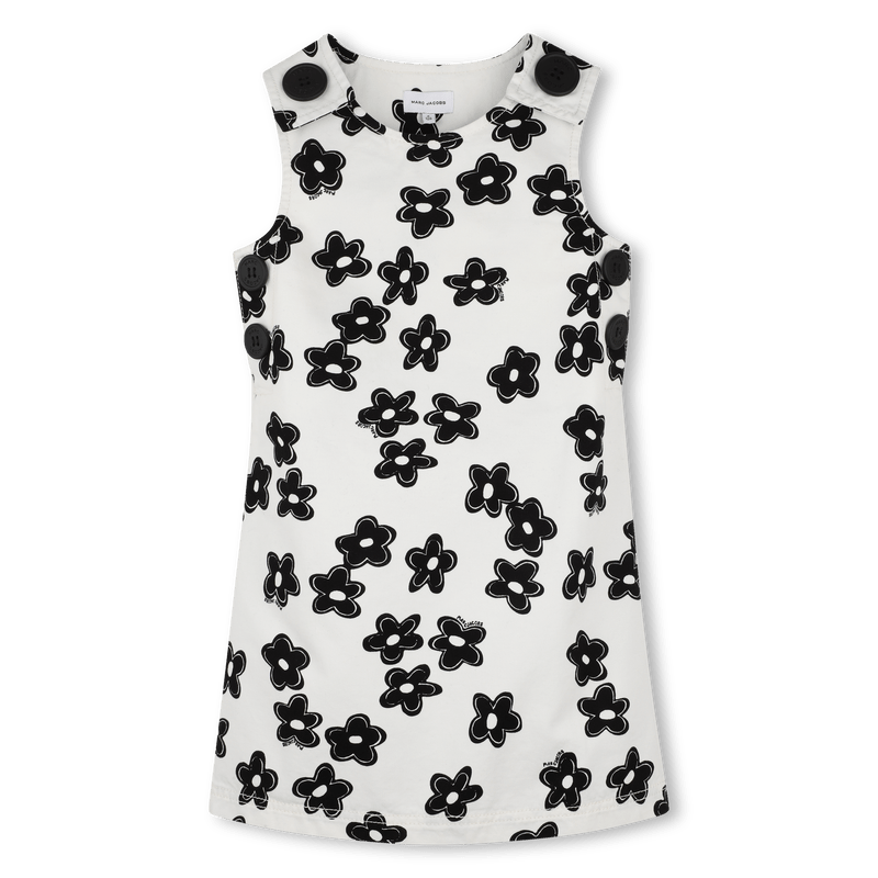 ABITO BIANCO CON STAMPA FLOREALE NERA MARC JACOBS - Angel Luxury