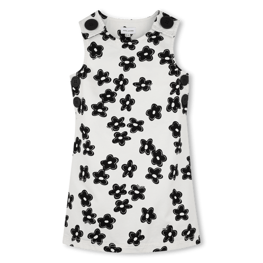 ABITO BIANCO CON STAMPA FLOREALE NERA MARC JACOBS - Angel Luxury