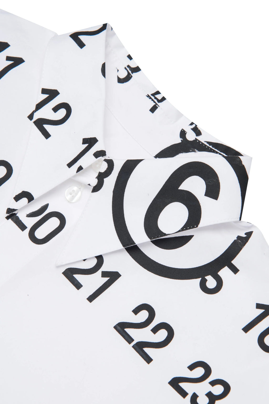 ABITO CAMICIA BIANCA CON LOGO SUL RETRO MAISON MARGIELA - Angel Luxury