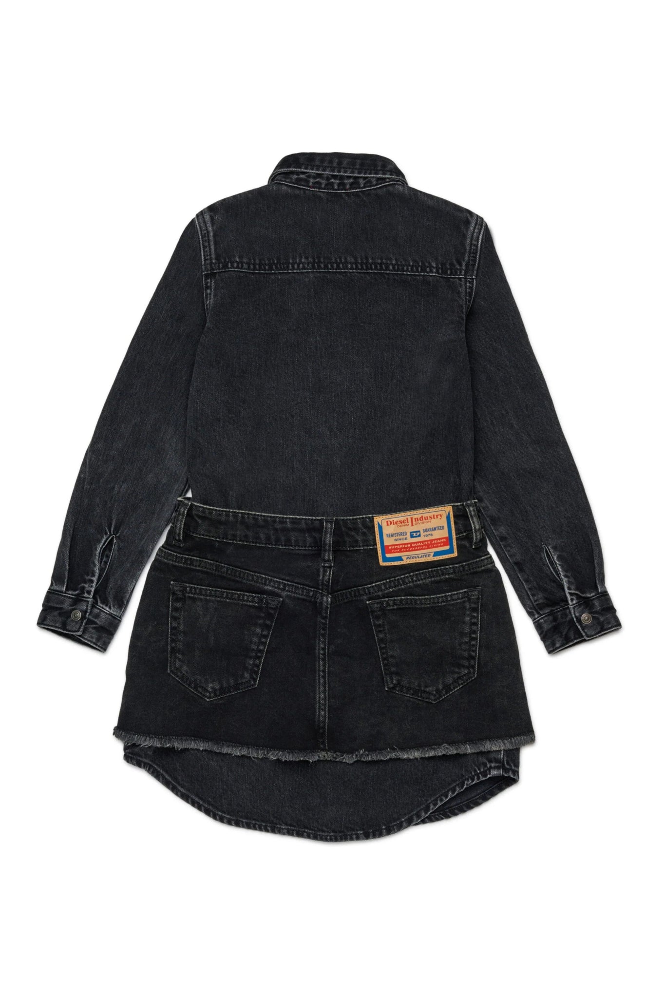 ABITO CAMICIA IN DENIM CON GONNA RIMOVIBILE DIESEL - Angel Luxury