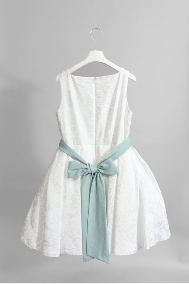 Abito Colori Chiari bianco e verde marino - Angel Luxury