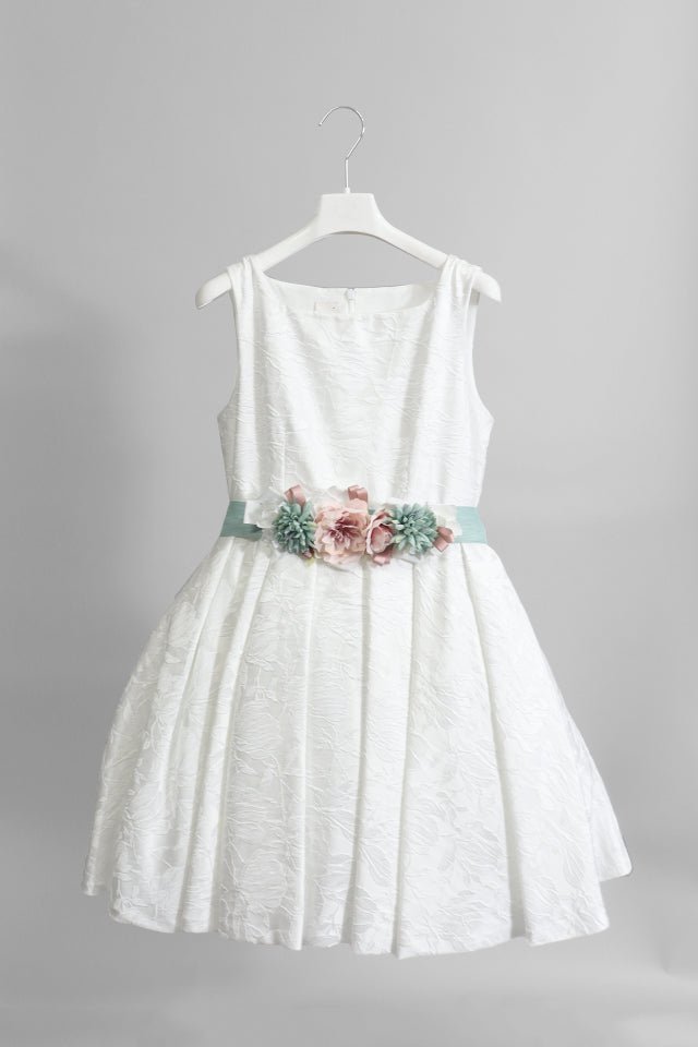 Abito Colori Chiari bianco e verde marino - Angel Luxury
