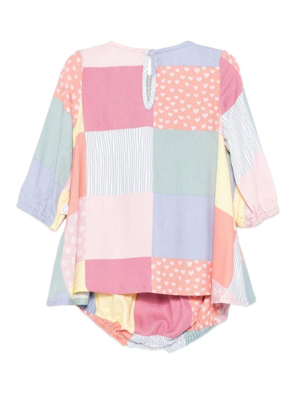 ABITO CON DESIGN PATCHWORK MULTICOLOR STELLA MCCARTNEY - Angel Luxury