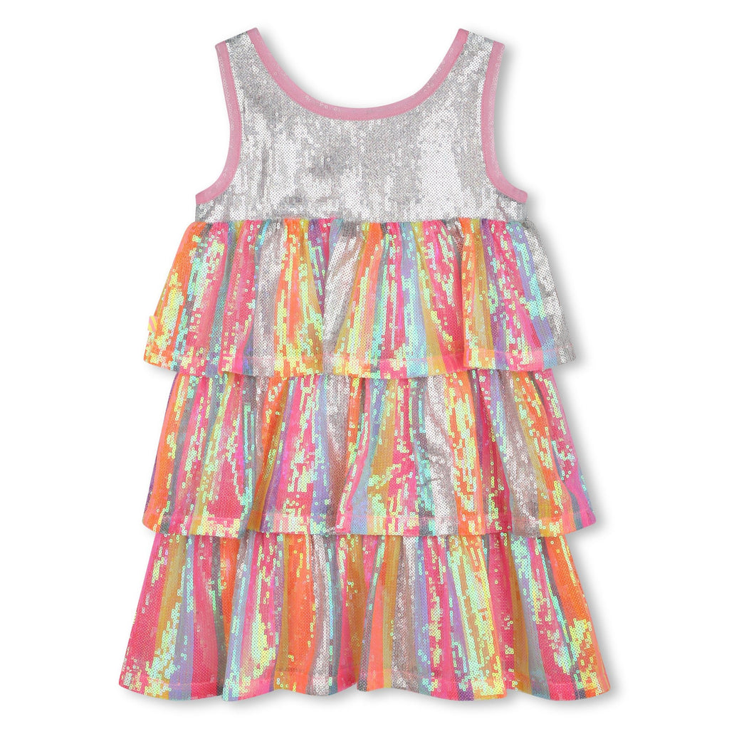 ABITO CON PAILLETTES MULTICOLOR BILLIEBLUSH - Angel Luxury