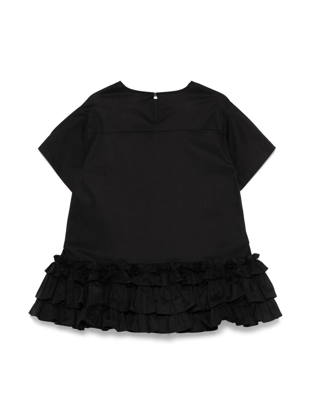 ABITO CON RUCHES NERO DOUUOD - Angel Luxury