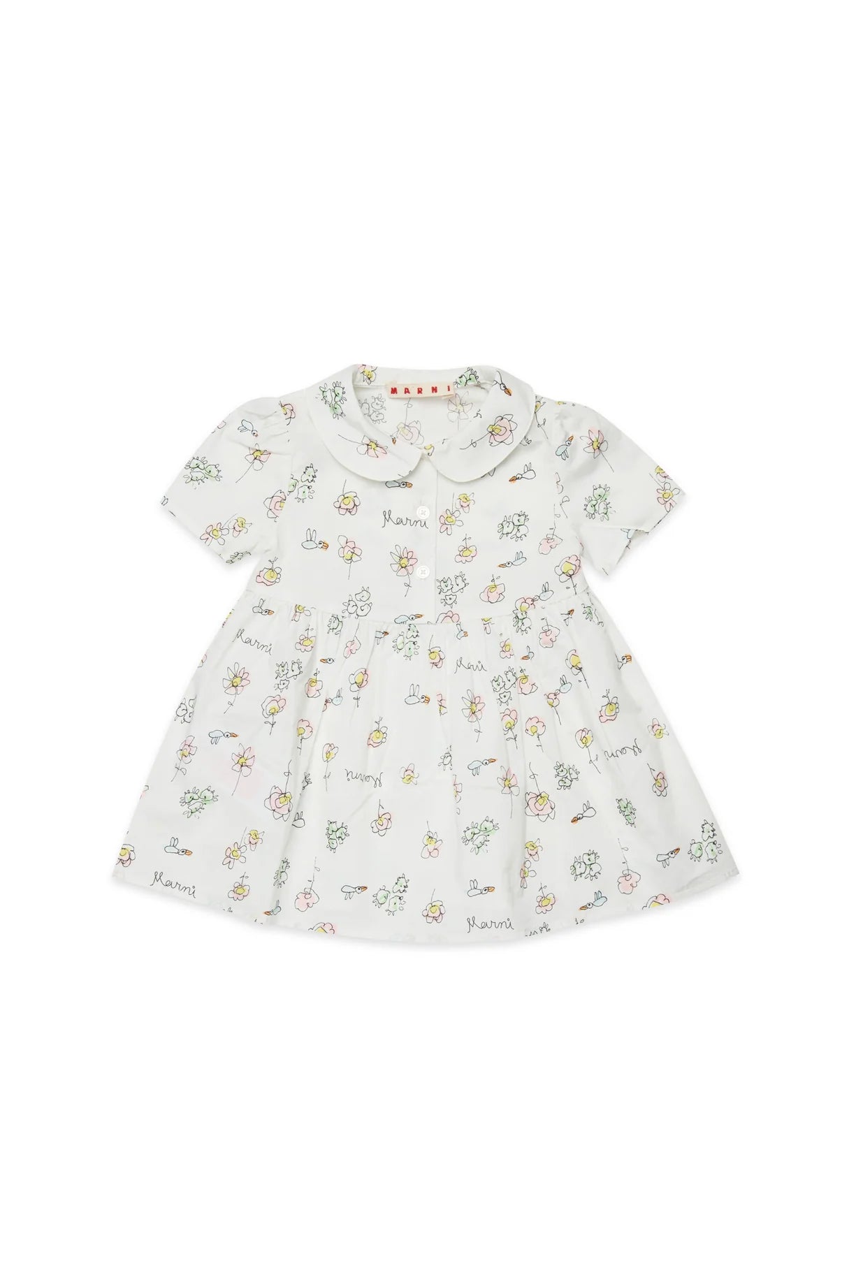ABITO CON STAMPA A FIORI MARNI - Angel Luxury