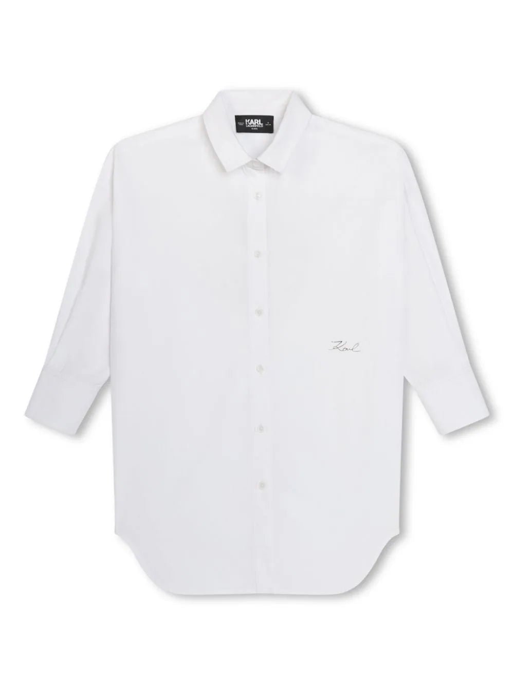 ABITO IN CAMICIA BIANCO KARL LAGERFELD - Angel Luxury