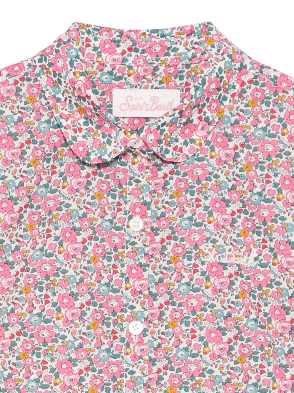 ABITO IN CAMICIA FLOREALE ROSA MC2 SAINT BARTH - Angel Luxury