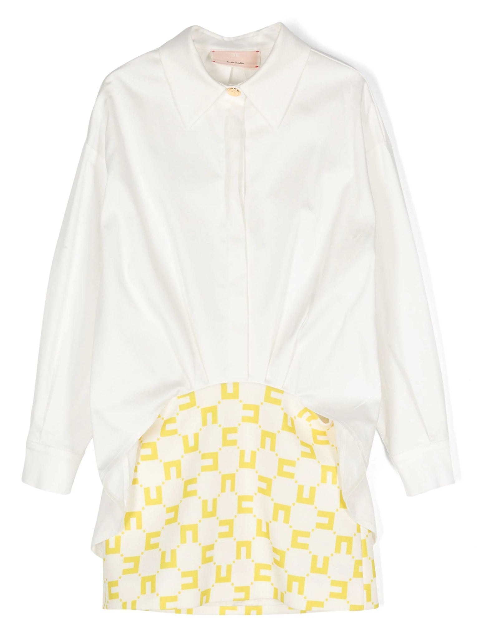 ABITO IN CHEMISIER BURRO/CEDRO ELISABETTA FRANCHI - Angel Luxury