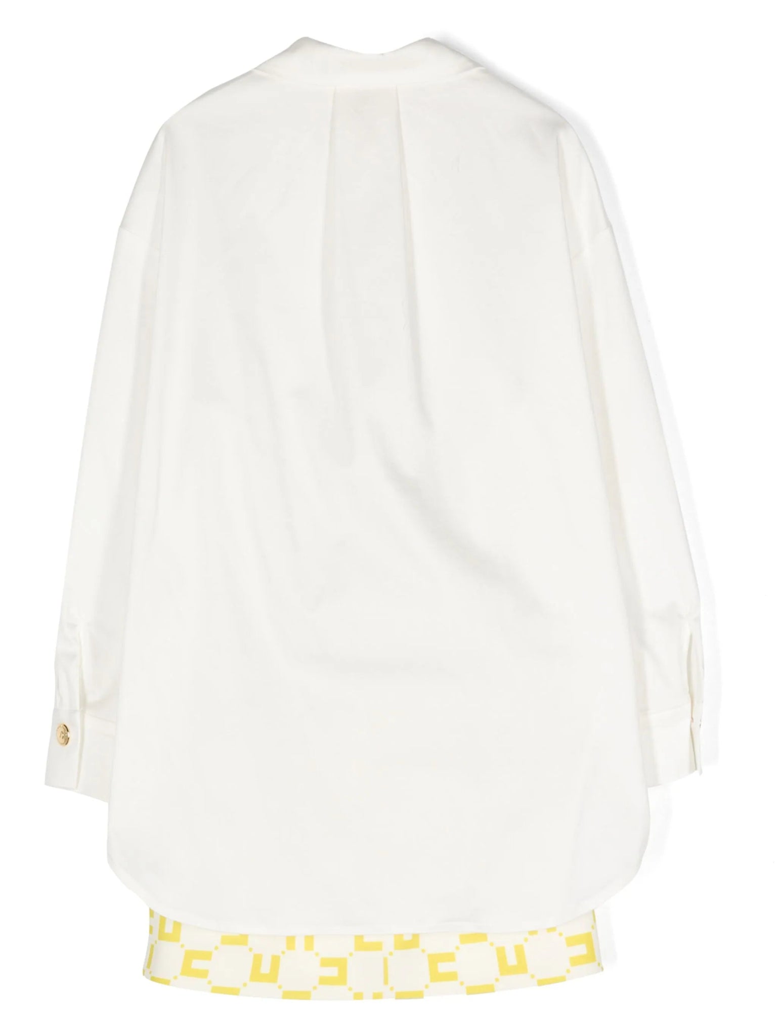 ABITO IN CHEMISIER BURRO/CEDRO ELISABETTA FRANCHI - Angel Luxury